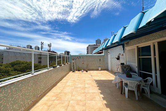 Varanda de apartamento à venda com 3 quartos, 172m² em Botafogo, Rio de Janeiro