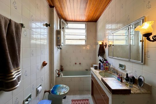 Banheiro da Suíte de apartamento à venda com 3 quartos, 172m² em Botafogo, Rio de Janeiro
