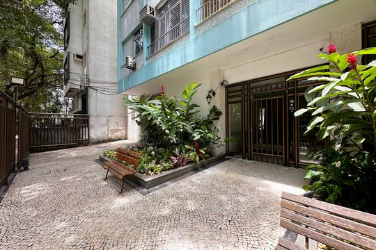 Área comum de apartamento à venda com 3 quartos, 172m² em Botafogo, Rio de Janeiro