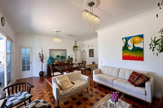 Sala de apartamento à venda com 3 quartos, 172m² em Botafogo, Rio de Janeiro