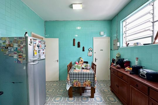 Cozinha de apartamento à venda com 3 quartos, 172m² em Botafogo, Rio de Janeiro