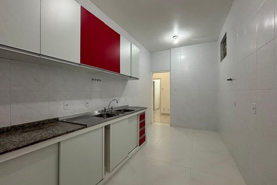 Cozinha de apartamento para alugar com 3 quartos, 121m² em Copacabana, Rio de Janeiro