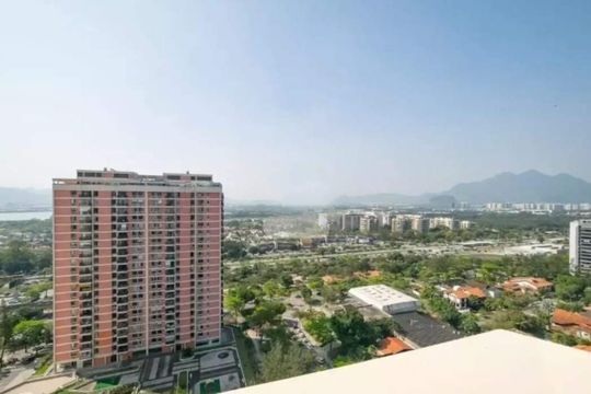 Vista Varanda da Sala de apartamento à venda com 3 quartos, 111m² em Barra da Tijuca, Rio de Janeiro