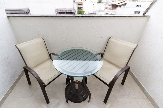 Varanda da sala 2 de apartamento à venda com 2 quartos, 110m² em Ipanema, Rio de Janeiro