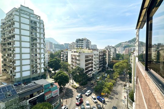 Vista da Varanda de apartamento à venda com 4 quartos, 330m² em Lagoa, Rio de Janeiro