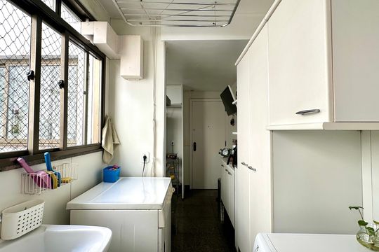 Área de Serviço de apartamento à venda com 4 quartos, 330m² em Lagoa, Rio de Janeiro