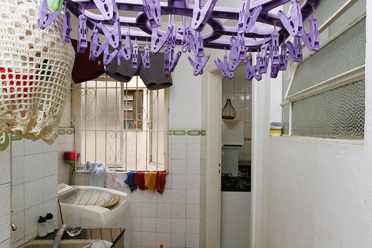 Área de Serviço de apartamento à venda com 3 quartos, 85m² em João Pinheiro, Belo Horizonte