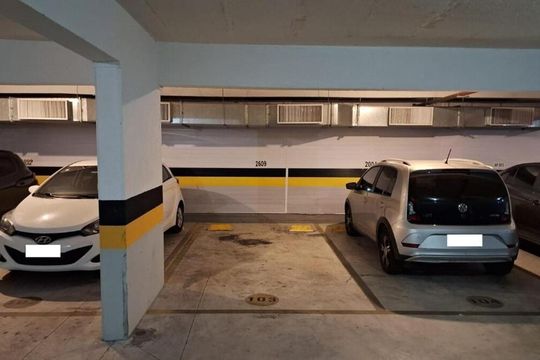 Área comum de kitnet/studio para alugar com 1 quarto, 33m² em Centro, Curitiba