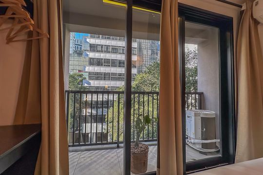 Varanda do Studio de kitnet/studio à venda com 1 quarto, 40m² em Centro, Rio de Janeiro