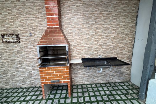 Churrasqueira de casa para alugar com 2 quartos, 70m² em Alianca, Ribeirão Pires