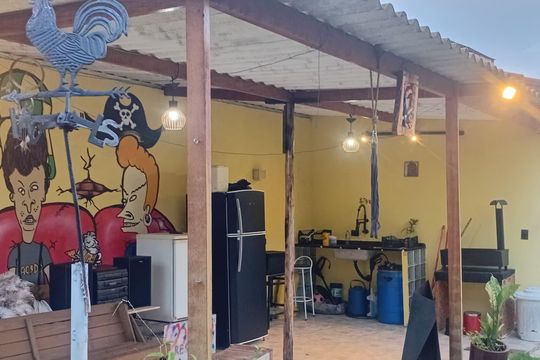 Área Gourmet  de casa para alugar com 2 quartos, 92m² em Mandaqui, São Paulo