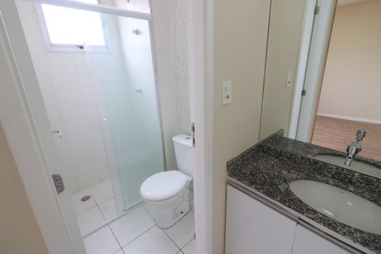 Banheiro da Suíte 1 de apartamento à venda com 3 quartos, 75m² em Jaguaribe, Osasco