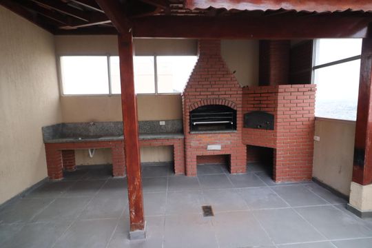 Área comum - Churrasqueira de apartamento à venda com 3 quartos, 75m² em Jaguaribe, Osasco