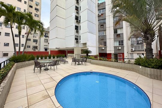 Área comum de apartamento à venda com 4 quartos, 167m² em Copacabana, Rio de Janeiro