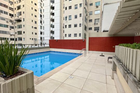 Área comum de apartamento à venda com 4 quartos, 167m² em Copacabana, Rio de Janeiro