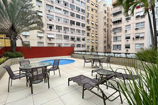 Área comum de apartamento à venda com 4 quartos, 167m² em Copacabana, Rio de Janeiro