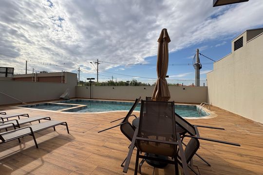 Área comum - Piscina de apartamento para alugar com 2 quartos, 65m² em Parque Ribeirao Preto, Ribeirão Preto