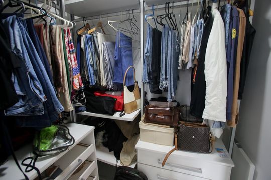 Closet da Suíte 2 de casa à venda com 5 quartos, 439m² em Jacarepaguá, Rio de Janeiro