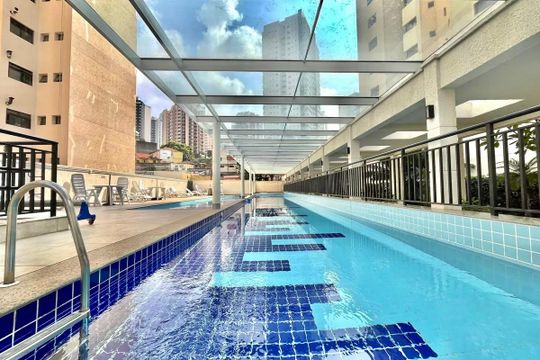 Área comum - Piscina de apartamento à venda com 3 quartos, 100m² em Chácara Inglesa, São Paulo