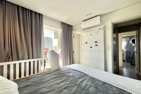 Suite de apartamento à venda com 3 quartos, 100m² em Chácara Inglesa, São Paulo