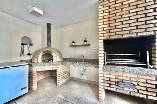 Área comum - Churrasqueira de apartamento à venda com 3 quartos, 100m² em Chácara Inglesa, São Paulo