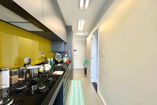 Cozinha de apartamento à venda com 3 quartos, 100m² em Chácara Inglesa, São Paulo