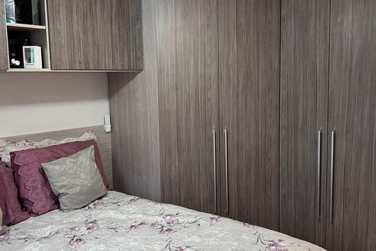 Suíte  de apartamento à venda com 3 quartos, 122m² em Jardim Nova Europa, Campinas