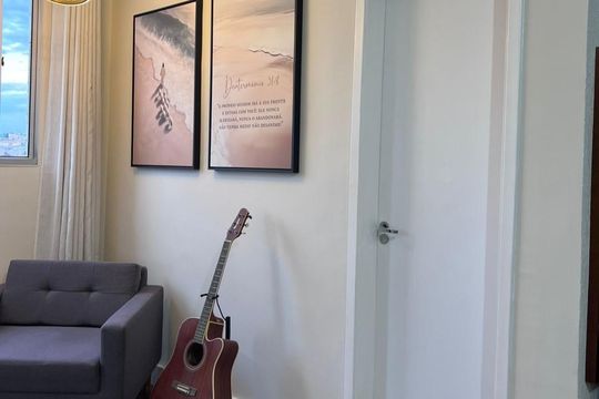 Sala  de apartamento à venda com 3 quartos, 122m² em Jardim Nova Europa, Campinas