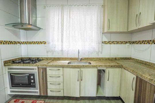Cozinha de apartamento à venda com 2 quartos, 50m² em Conceição, Diadema