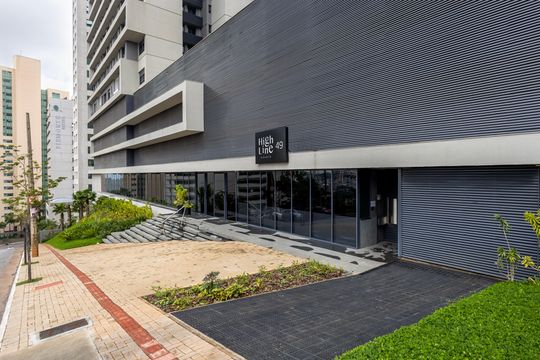 Fachada de apartamento à venda com 2 quartos, 76m² em Vila da Serra, Nova Lima