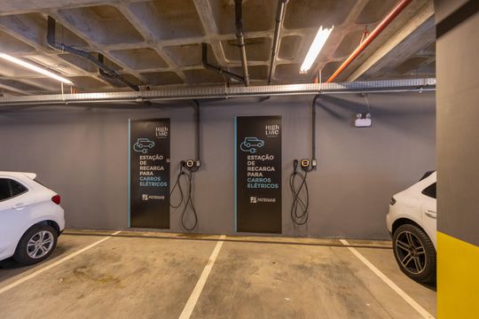 Área comum - Estação de Recarga de apartamento à venda com 2 quartos, 76m² em Vila da Serra, Nova Lima