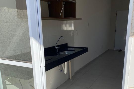 Cozinha de casa de condomínio para alugar com 2 quartos, 95m² em Reserva Real, Ribeirão Preto