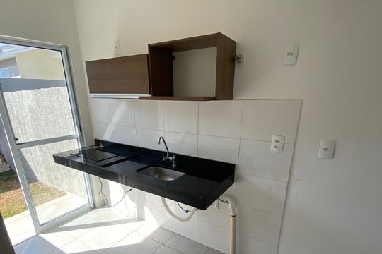Cozinha de casa de condomínio para alugar com 2 quartos, 95m² em Reserva Real, Ribeirão Preto