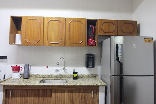 Cozinha  de apartamento à venda com 2 quartos, 80m² em Jardim do Mar, São Bernardo do Campo