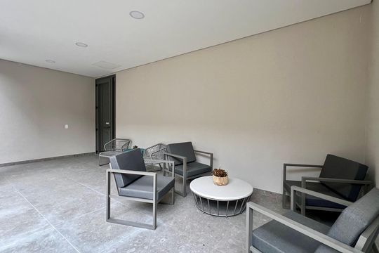 Área comum de kitnet/studio à venda com 1 quarto, 24m² em Pinheiros, São Paulo