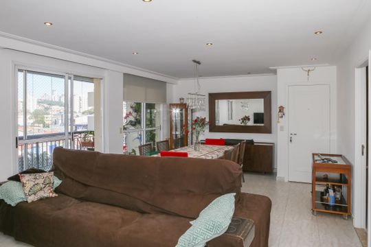 Apartamento para alugar com 3 quartos, 126m² em Vila Romana, São Paulo