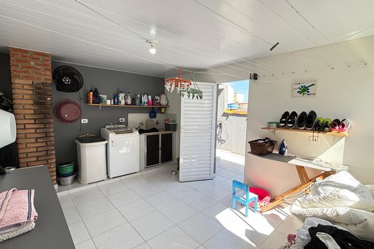 Área de Serviço de casa à venda com 3 quartos, 200m² em Jardim Ana Maria, Santo André
