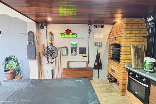 Quintal - Area de Lazer de casa à venda com 3 quartos, 200m² em Jardim Ana Maria, Santo André