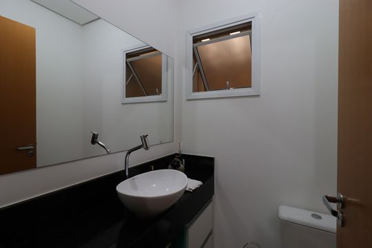 Lavabo de apartamento à venda com 4 quartos, 135m² em Jardim Paraiso, Santo André