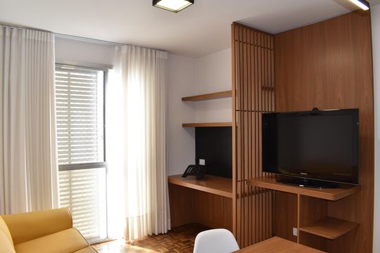 Escritório/Quarto de apartamento para alugar com 3 quartos, 119m² em Centro, Curitiba