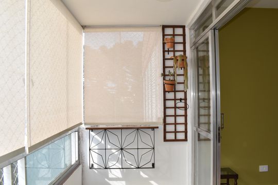 Varanda de apartamento para alugar com 3 quartos, 119m² em Centro, Curitiba