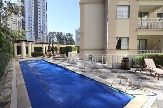 Área comum de apartamento para alugar com 2 quartos, 49m² em Vila Andrade, São Paulo