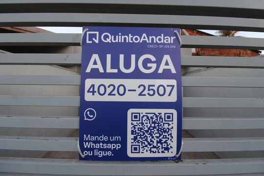 Placa QuintoAndar de casa para alugar com 2 quartos, 70m² em Jardim Minezotta (nova Veneza), Sumaré
