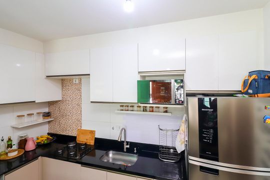 Cozinha de apartamento à venda com 2 quartos, 36m² em Parada Xv de Novembro, São Paulo