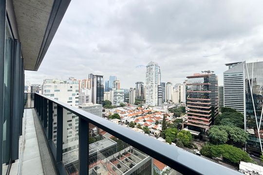 Varanda de apartamento para alugar com 2 quartos, 176m² em Vila Olímpia, São Paulo