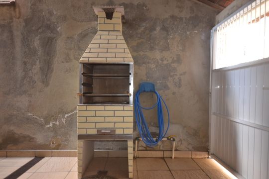 Área comum - Churrasqueira de casa à venda com 2 quartos, 120m² em Campo Grande, Rio de Janeiro