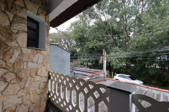 Sacada da Suíte de casa à venda com 3 quartos, 210m² em Vila Curuçá, Santo André