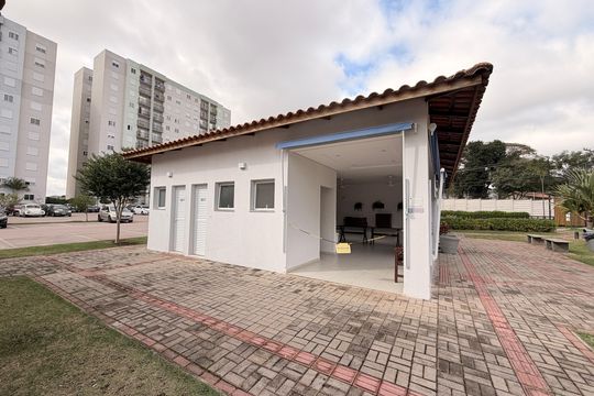 Área comum - Churrasqueira de apartamento à venda com 3 quartos, 72m² em Vila Santa Maria, Jundiaí