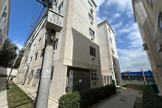 Fachada do bloco de apartamento para alugar com 2 quartos, 42m² em Madureira, Rio de Janeiro