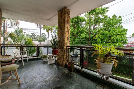 Varanda da Sala 2 de casa de condomínio à venda com 4 quartos, 279m² em Chácara Santo Antônio (Zona Sul), São Paulo